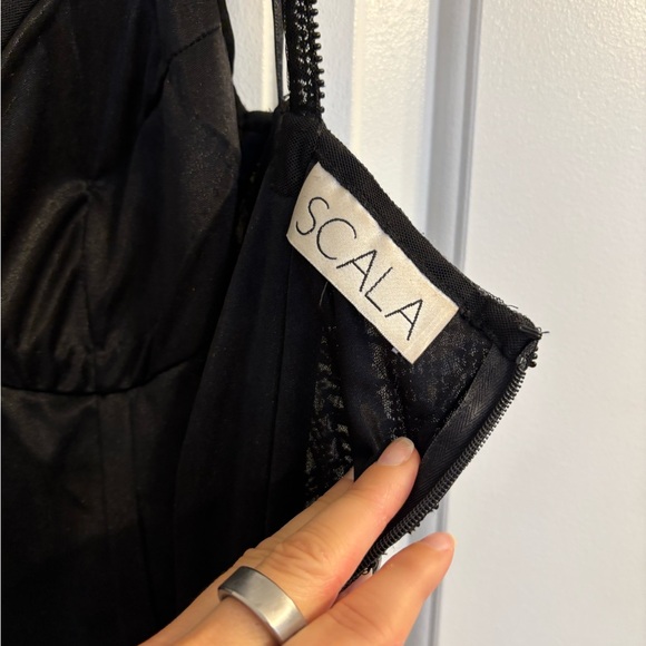 Scala Metallic Embellished Dress - Picture 3 of 6